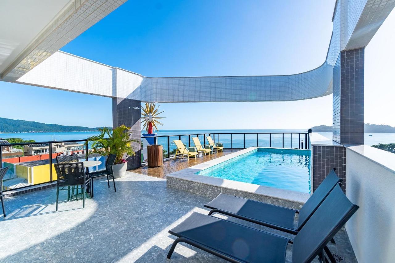 Confortavel Loft Em Condominio Com Piscina Bombinhas Ngoại thất bức ảnh