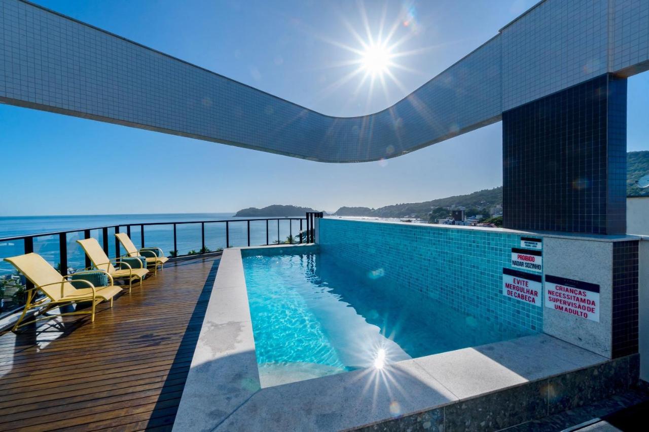 Confortavel Loft Em Condominio Com Piscina Bombinhas Ngoại thất bức ảnh